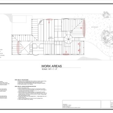 Work Areas Autocad Architecture Drawing