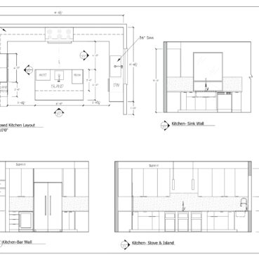 architectural-cad-drawings-kitchen-elevation