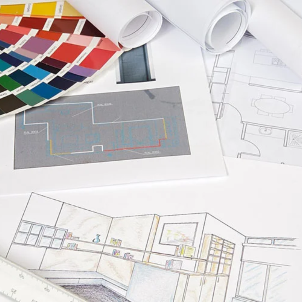 Architectural blueprints