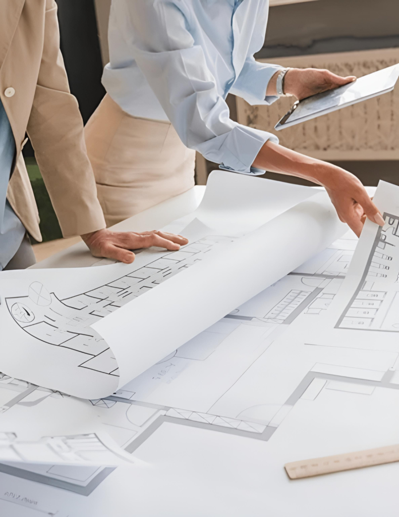 technical planning drawings